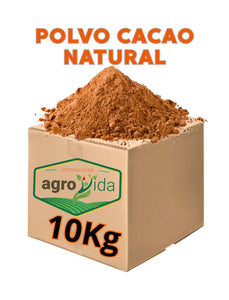Polvo de Cacao Natural Caja por 10kg