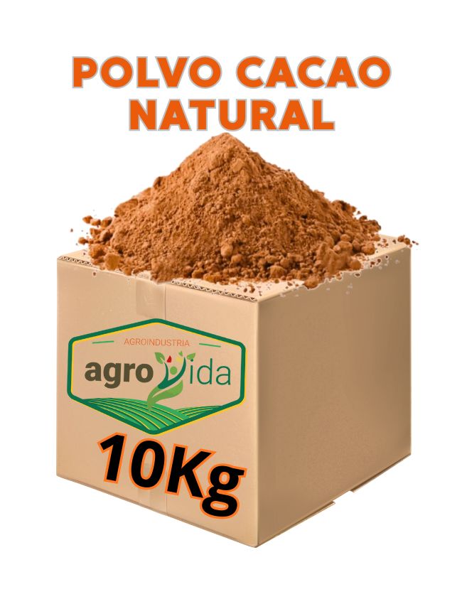 Polvo de Cacao Natural Caja por 10kg