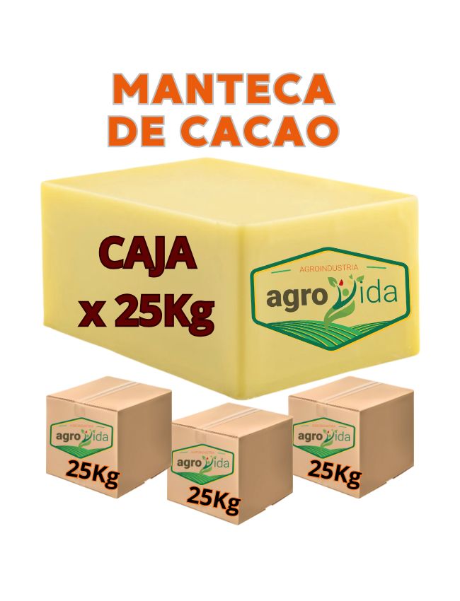 Manteca de Cacao Caja x 25kg