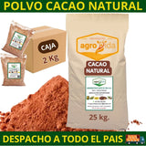 Polvo de Cacao Natural Saco por 25kg