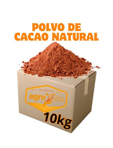 Polvo de Cacao Natural Caja por 10kg